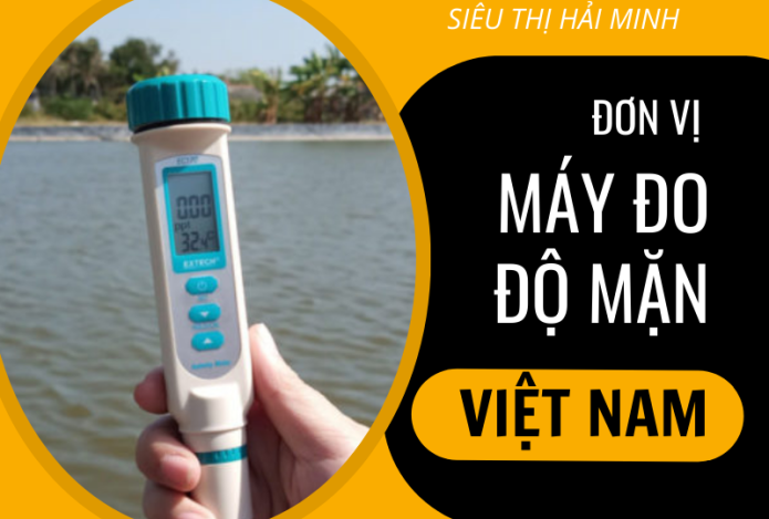 Đơn vị phân phối máy đo độ mặn tại Việt Nam