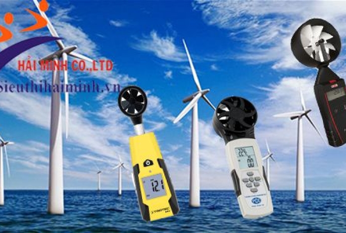 Sử dụng năng lượng gió hiệu quả nhờ vào máy đo tốc độ gió