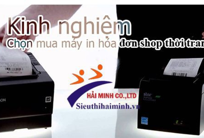 Kinh nghiệm chọn mua máy in hóa đơn cho shop thời trang