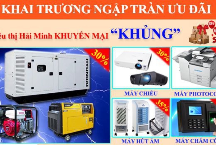 Đến với Hải Minh nhận ngay khuyến mại 