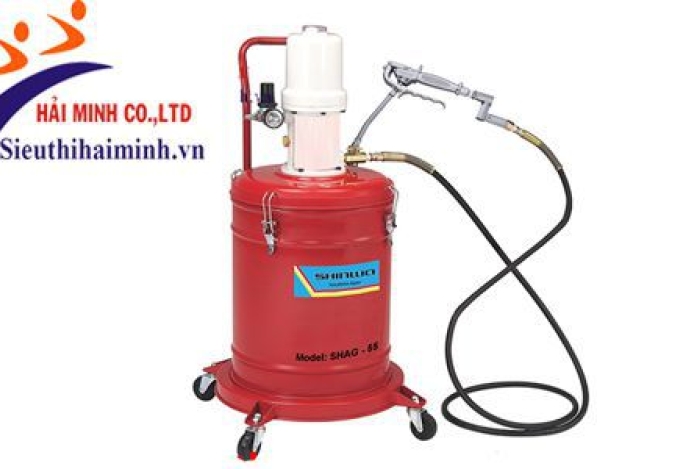 Đánh giá chất lượng máy bơm mỡ khí nén SHAG-55