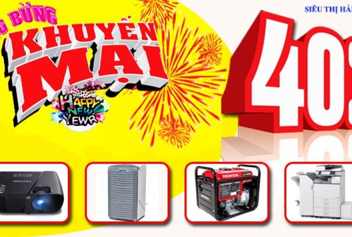 TỪNG BỪNG KHUYẾN MẠI - ƯU ĐÃI LÊN ĐẾN 40% ĐẦU NĂM 2019