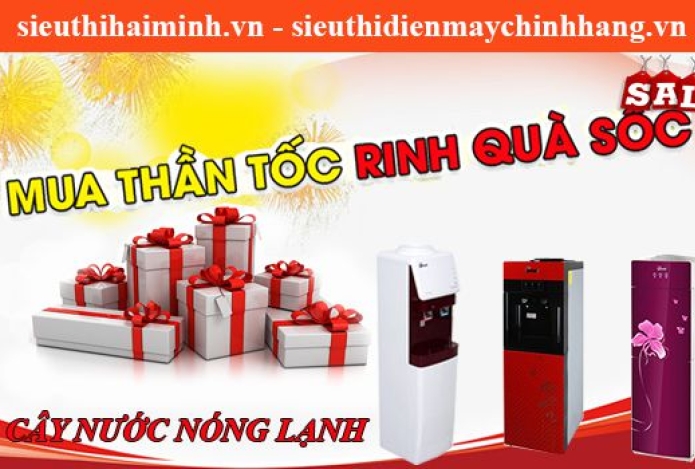 ĐIỆN MÁY HẢI MINH GIẢM GIÁ ĐẶC BIỆT CÂY NƯỚC NÓNG LẠNH CHÀO HÈ 2019