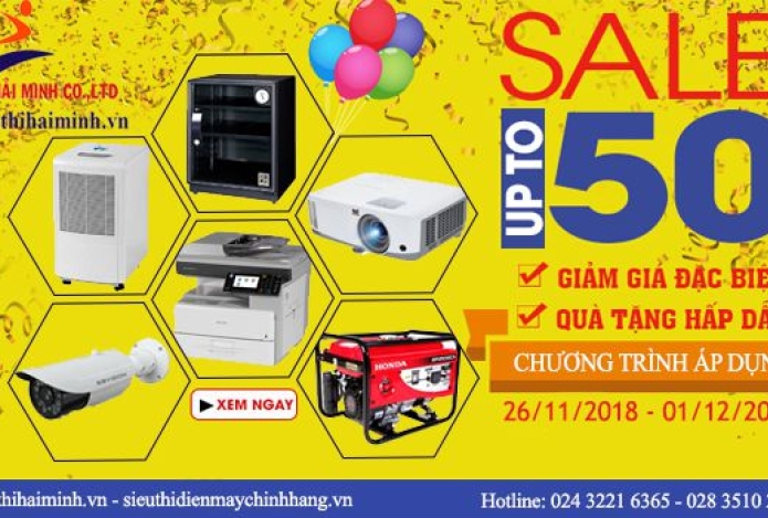 GIẢM GIÁ ĐẶC BIỆT LÊN ĐẾN 50% - QUÀ TẶNG HẤP DẪN