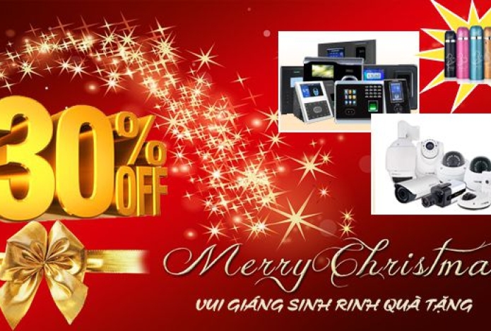 VUI GIÁNG SINH RINH QUÀ TẶNG - ƯU ĐÃI LÊN ĐẾN 30%