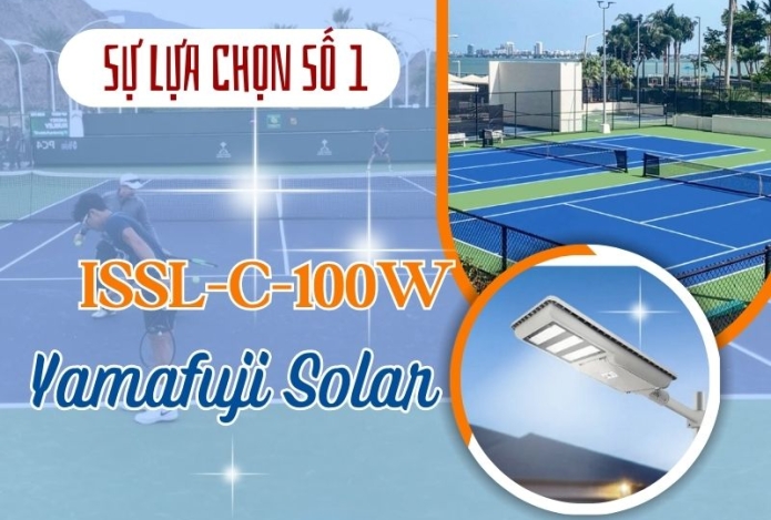 Đèn năng lượng mặt trời số 1 dành cho sân bóng, sân tennis
