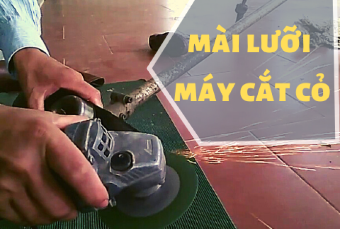 8 bước để mài lưỡi dao máy cắt cỏ sắc hơn