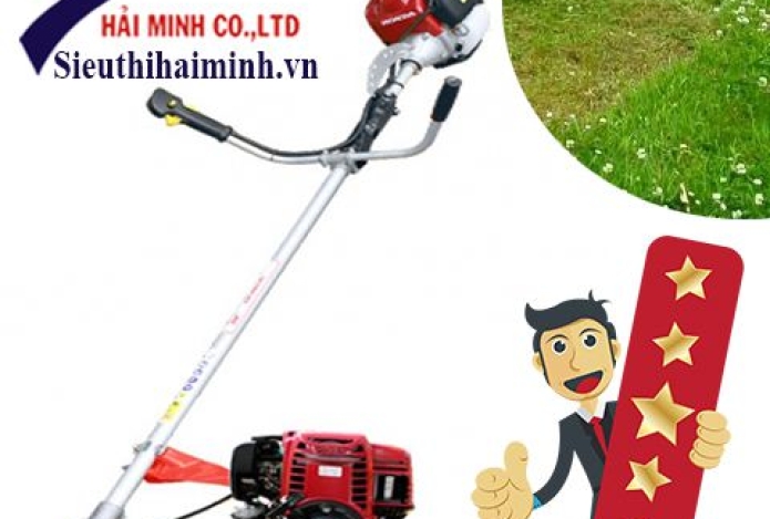 Review máy cắt cỏ Honda nhập khẩu GX35