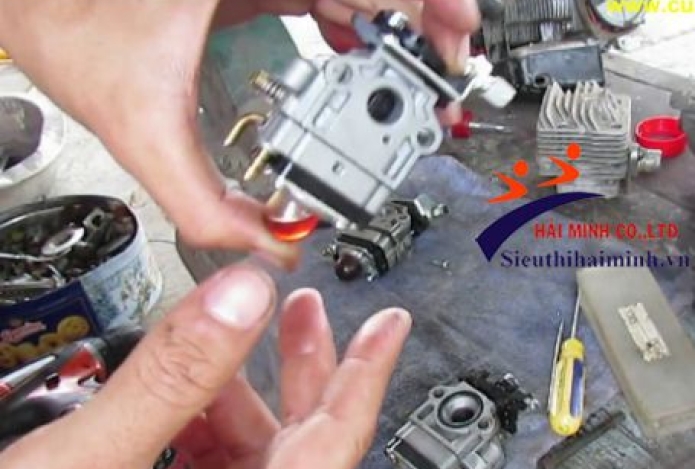 Tự khắc phục sự cố cho máy cắt cỏ GX35