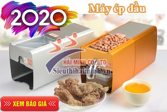 {2020} Báo giá máy ép dầu lạc update mới nhất