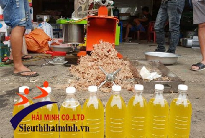 Bí quyết làm giàu từ dầu lạc nguyên chất