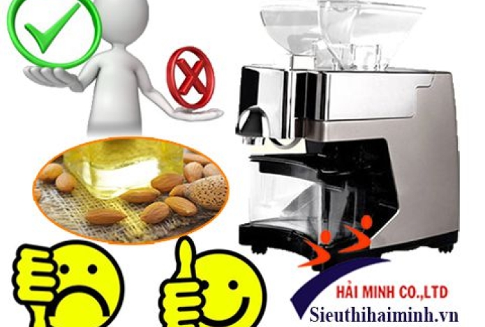 Máy ép dầu gia đình bozy 01 sự thật gây sốc