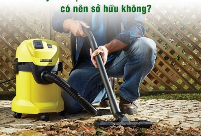 Máy hút bụi khô Karcher VC 5 *EU có nên sở hữu không?