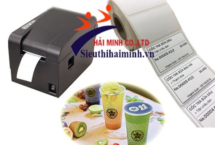 Mua máy in nhãn trà sữa nào “rẻ” mà “bền”