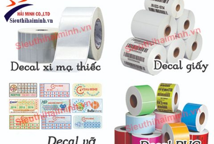 Tìm hiểu các loại giấy in mã vạch hiện có