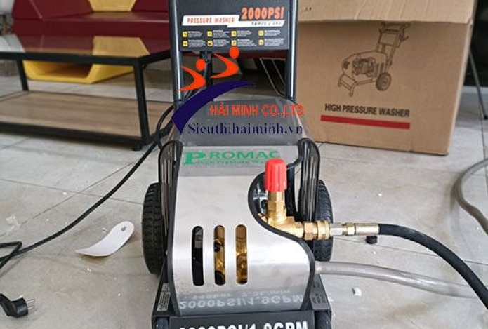 Giao tận nơi máy phun áp lực Promac M20 tháng 1