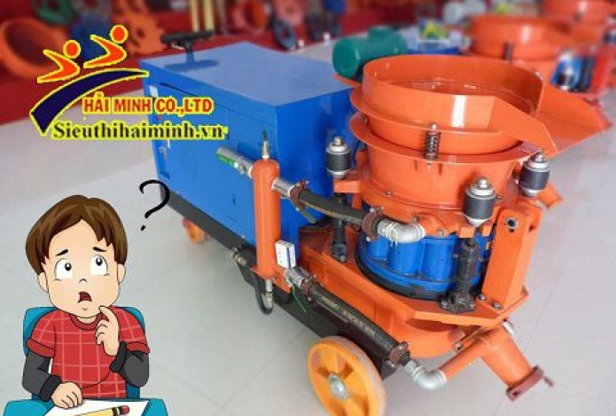 Nên dùng máy phun vữa bê tông loại nào tốt?