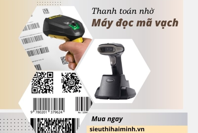 Thanh toán nhanh hơn nhờ máy đọc mã vạch?