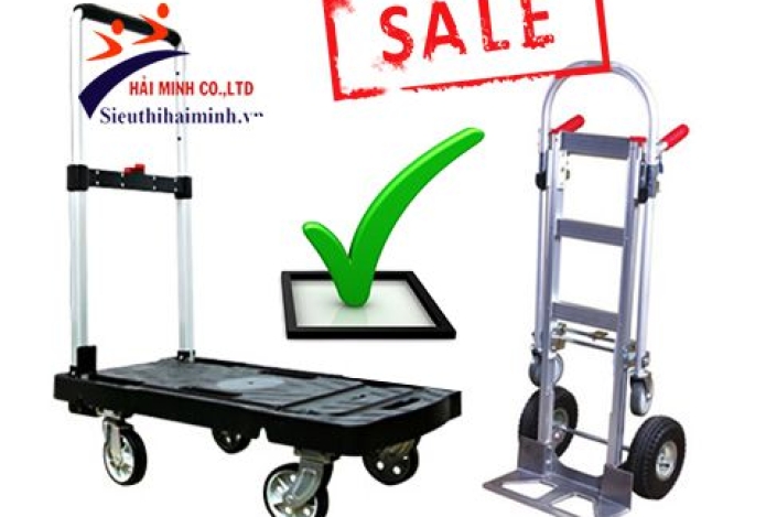 Mách bạn đại lý xe đẩy hàng giá rẻ nhất thị trường?