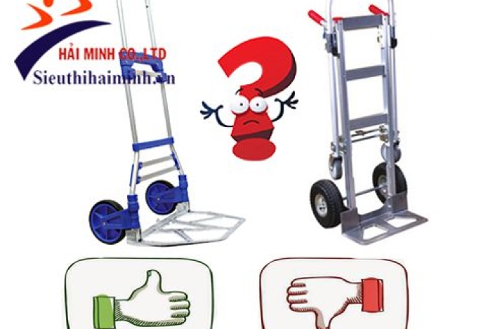 Đánh giá về xe đẩy hàng 2 bánh Maxkiwi và Sumo