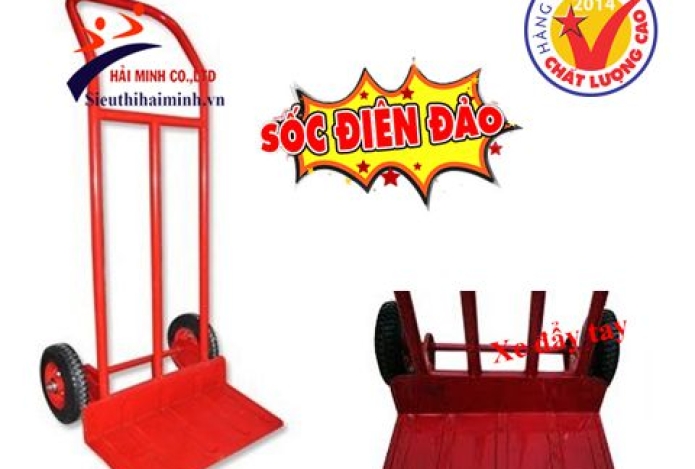 Bật mí dòng xe đẩy hàng 2 bánh Việt Nam giá rẻ chất lượng cao