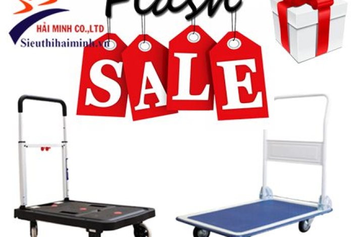 Bí quyết mua xe đẩy hàng giá rẻ chính hãng