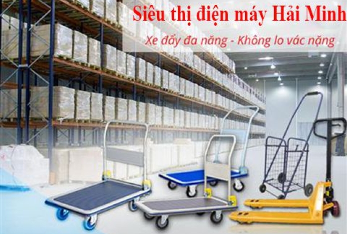 Top 5 xe đẩy hàng bằng nhựa cực tốt cho nhà kho