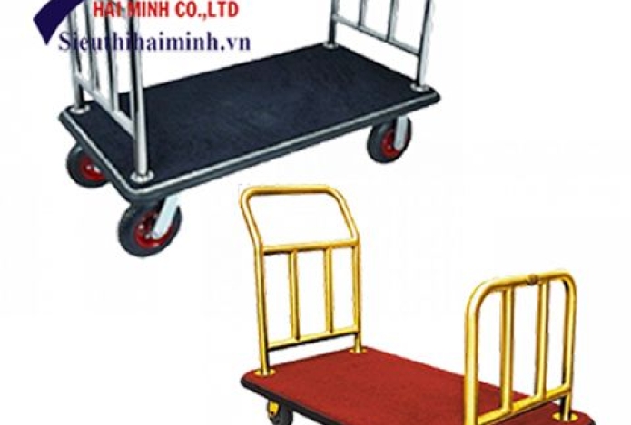 Có những loại xe đẩy hành lý nào?