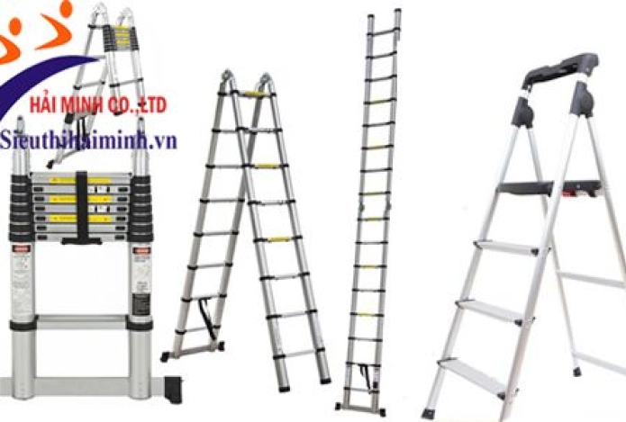 Các loại thang nhôm phổ biến và cách sử dụng an toàn