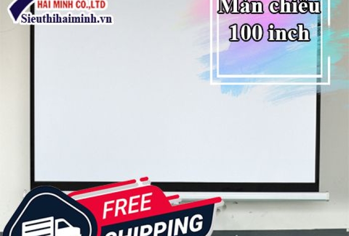 Màn chiếu 100 inch có mấy loại? Mua ở đâu?