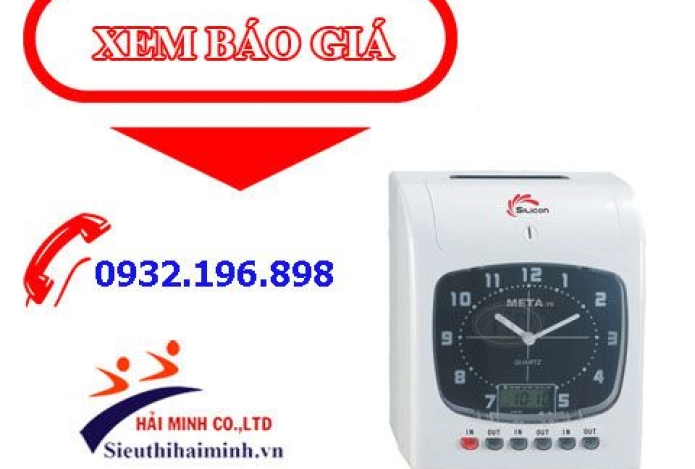 Tham khảo báo giá 2 mẫu máy chấm công thẻ giấy bán chạy nhất