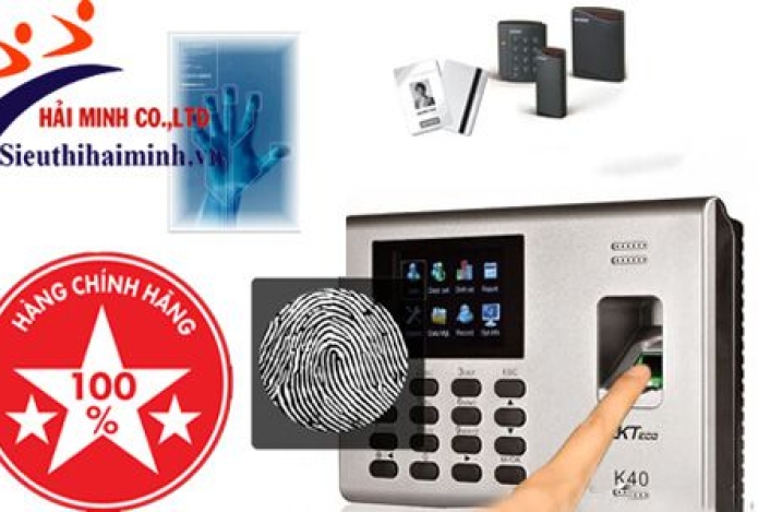 Vì sao cần chọn mua máy chấm công vân tay chính hãng