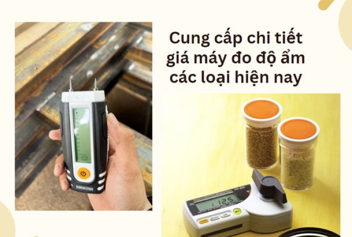 Cung cấp chi tiết giá máy đo độ ẩm các loại hiện nay