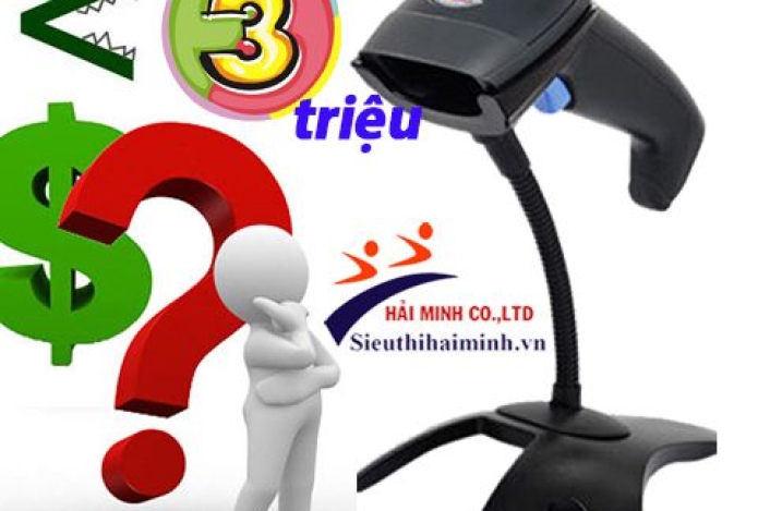 Top 2 máy quét mã vạch không dây giá dưới 3 triệu