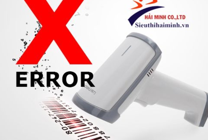 Máy quét mã vạch không quét được phải làm thế nào?