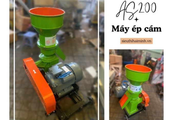 Lắp đặt bàn giao máy ép cám viên AS200