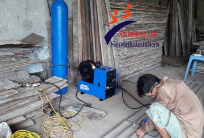 Máy hàn mig sử dụng khí gì ?
