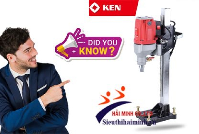 Cách dùng máy khoan rút lõi bê tông chuẩn từ A - Z