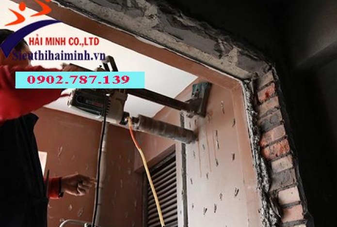 [Khắc phục] Lỗi lõi vật liệu bị kẹt bên trong máy khoan rút lõi bê tông