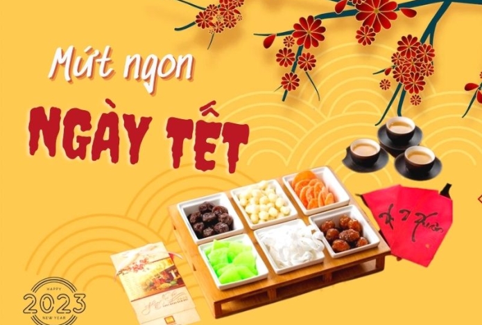 Các loại mứt ngon cho mùa Tết 2023