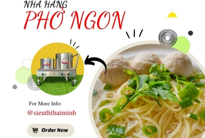 Bí kíp chọn nồi nấu phở mở nhà hàng quán ăn LÃI nhất