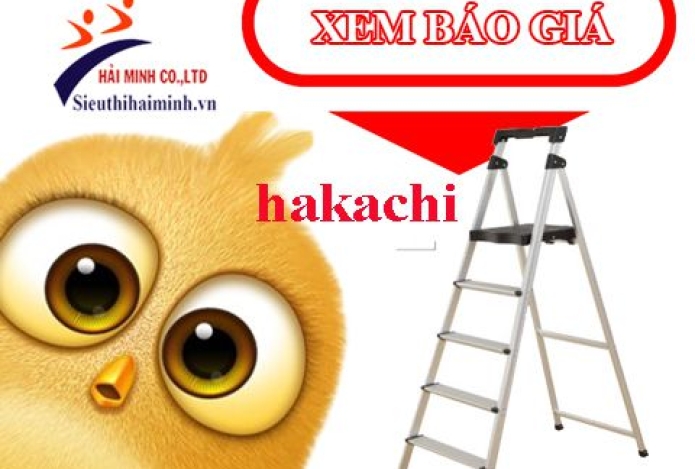 Bảng giá thang nhôm ghế Hakachi tháng 9/2019