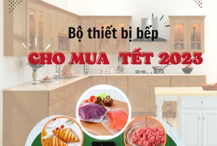 Bộ thiết bị bếp cho chị em nội trợ mùa Tết 2023