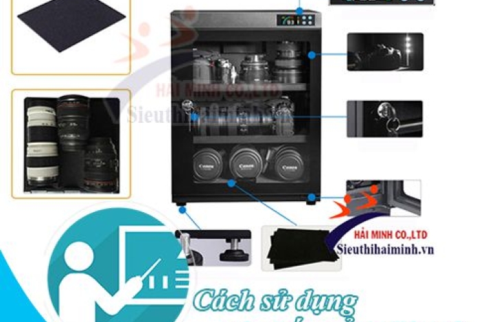 Cách sử dụng tủ chống ẩm cho máy ảnh