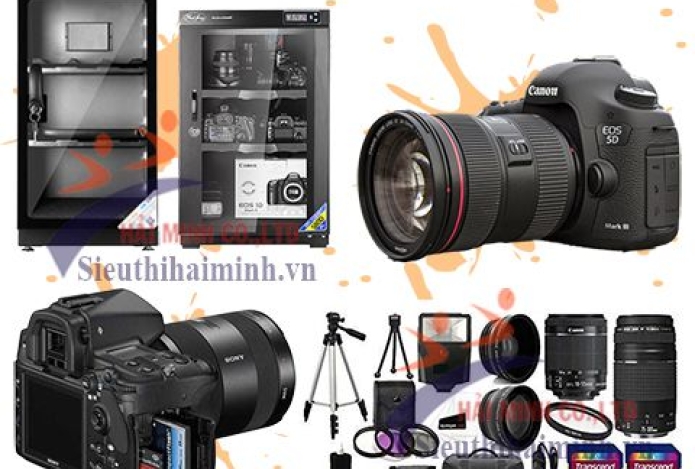 Tủ chống ẩm cho máy ảnh và phụ kiện