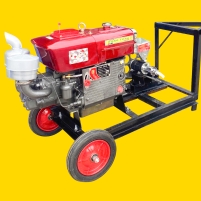 Hình ảnh Máy nổ bỏng Diesel 15HP HM07 (Ra 7 loại bỏng)