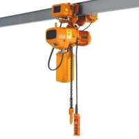 Hình ảnh Pa lăng xích điện Yamafuji KKBB01-01 di chuyển