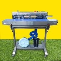 Hình ảnh Máy hàn túi liên tục thổi khí Yamafuji SF-150GS (vỏ inox)