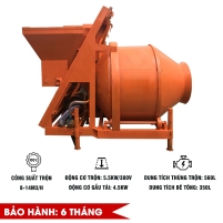 Máy trộn bê tông JZC 400 (JZC 350 gầu trượt)