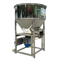 Hình ảnh Máy trộn thức ăn chăn nuôi đứng inox HM50 (50kg/mẻ)